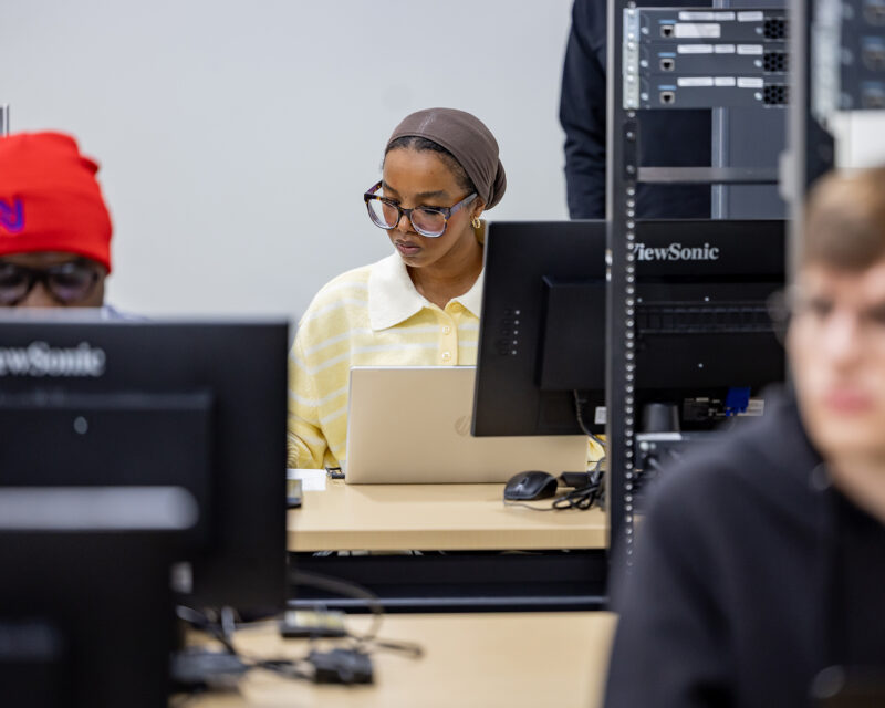 Student in Northland’s Computer & Network Technology A.A.S. program.