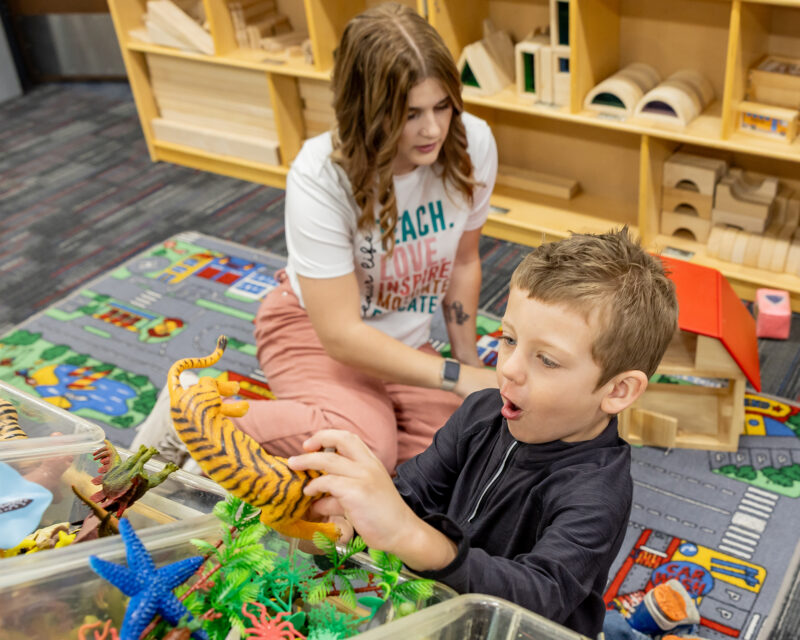 Early Childhood Education student