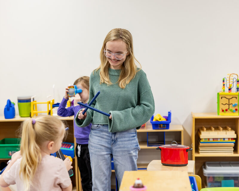 Early Childhood Education student